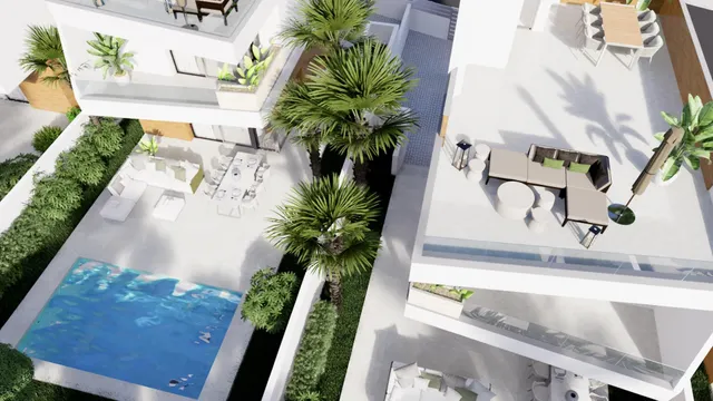 VILLA DE 3 DORMITORIOS DE NUEVA CONSTRUCCIÓN EN PILAR DE LA HORADADA EN EL CAMPO DE GOLF. — 38