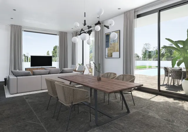 Villa moderna de nueva construcción en Calpe a 600 m de la playa — 6