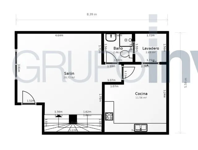 IDEAL ADOSADO EN VENTA  ZONA REAL (Valencia/València) — 17