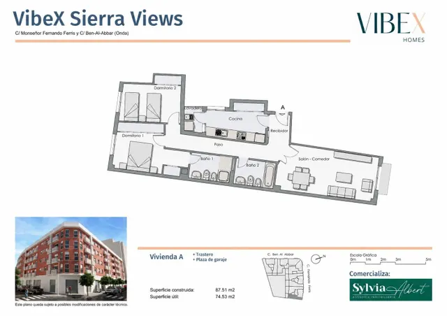Piso con piscina comunitaria — 13