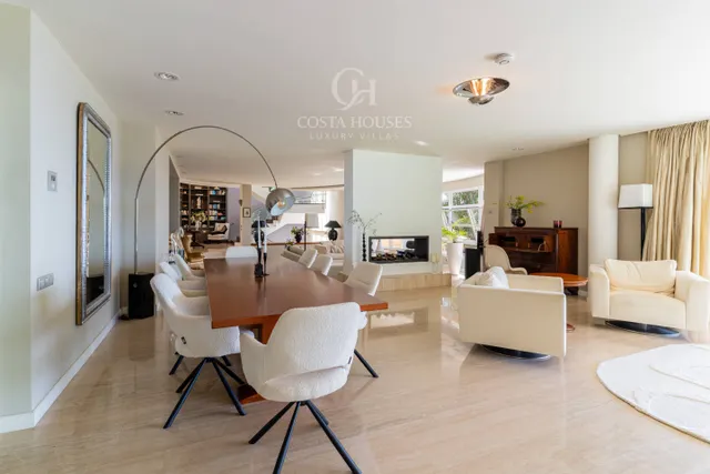 Villa prestige · magníficas vistas al mar y elegancia en parcela llana en Altea hills — 13