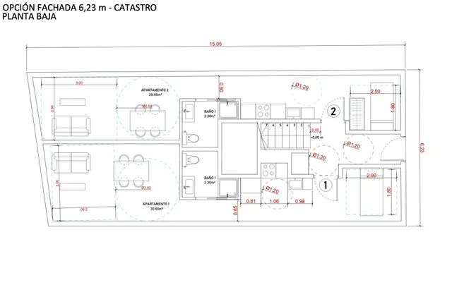 Casa 3 habitaciones 90m² en venta - El Cabanyal - El Canyame - foto 4