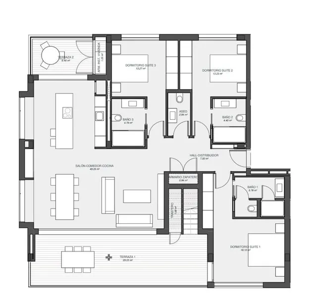 Apartamento 2 habitaciones 141m² en venta - Las Colinas Golf — 19