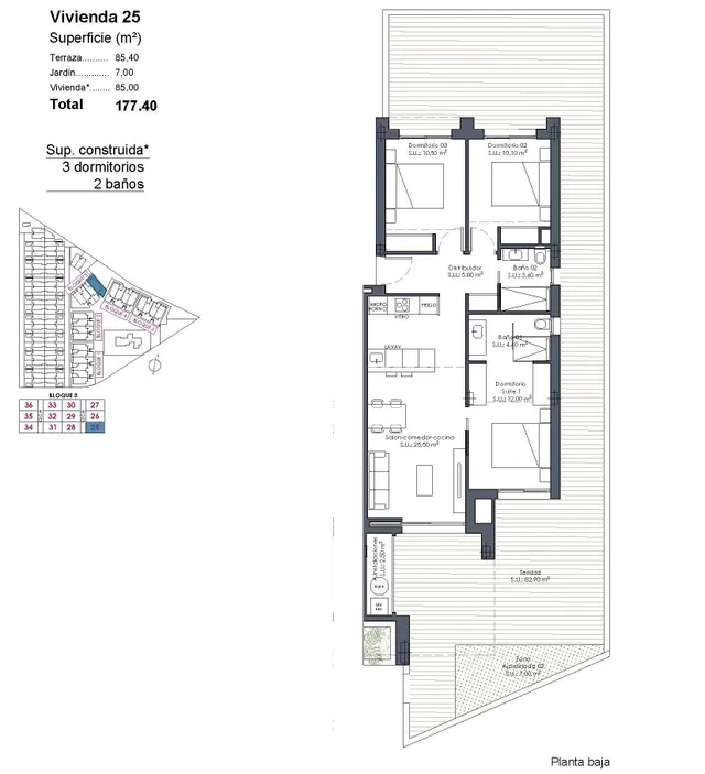 Apartamentos de nueva construcción en La Serena Golf-Los Alcázares, cerca de la playa — 31