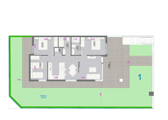 Bungalows de nueva construcción con jardín o solárium cerca de la playa en Pilar de la Horadada — 50