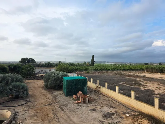 Espectacular finca rústica con proyecto de construcción y licencia en Los Montesinos — 21