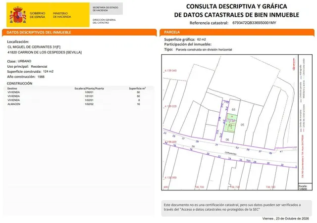 Venta de Casa en Carrión De Los Cespedes, Sevilla. Activo In - foto 2