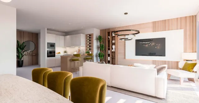 VENTA DE PISO EN BENALMÁDENA CON VISTAS AL MAR. 2 DORMITORIOS, TERRAZA, GARAJE ¡NUEVA CONSTRUCCIÓN! — 2