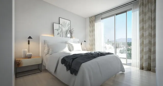 Modernos y ámplios apartamentos de 2 , 3 y 4 dormitorios  en venta en La Cala de Mijas — 3