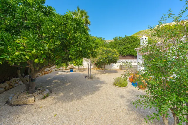 Villa Montgó. Villa tradicional en venta en las laderas del Montgó, entre Dénia y Jávea. — 50