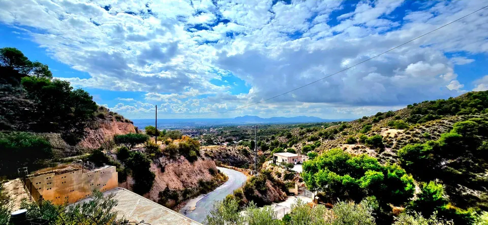 Mira que vistas y que tranquilidad