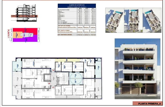 Apartamentos de nueva construcción en Torrevieja A solo 600 m de la Playa del Cura — 13