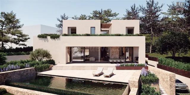Residencia de lujo en Cas Català con vistas excepcionales y 