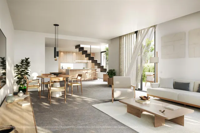 Casas modernas de 3 dormitorios con jardín privado y completas zonas comunes en Mijas Costa, Málaga — 6
