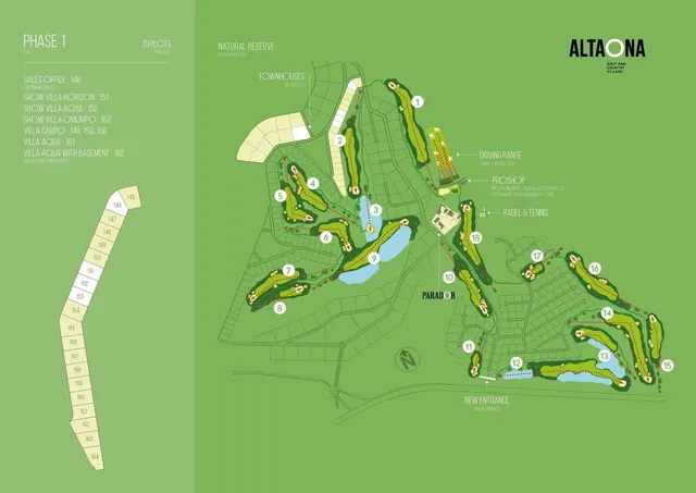 Apartamento 2 habitaciones en venta - Altaona golf and country village — 42