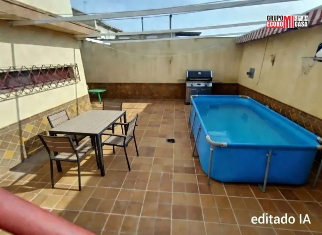 Espectacular casa reformada con patio y terraza en el centro de librilla, Murcia. — 19