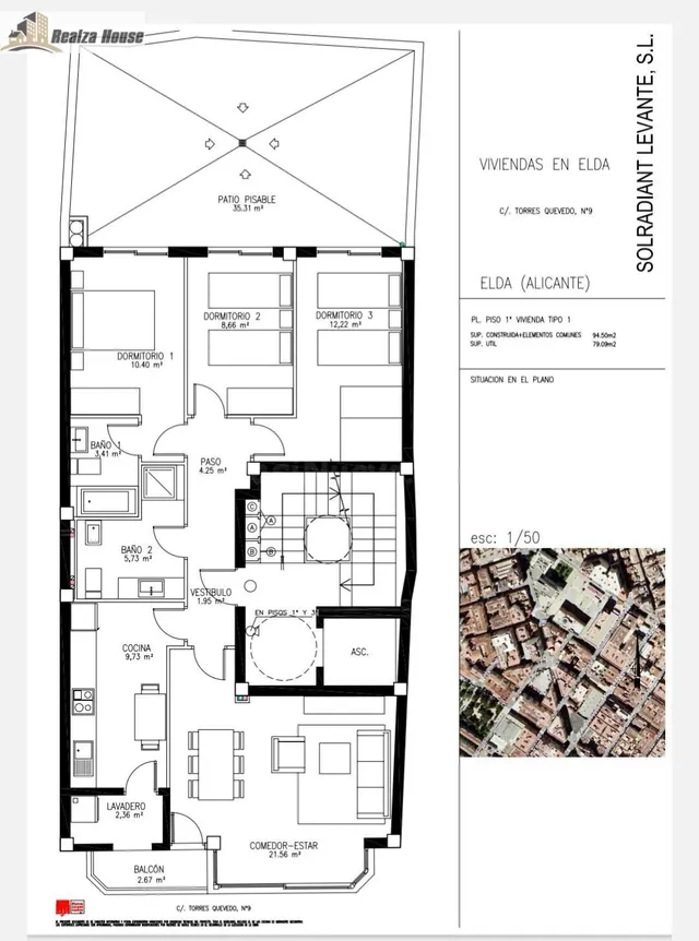 VENDEMOS SOLAR CON PERMISOS APROBADOS PARA EDIFICAR - foto 5