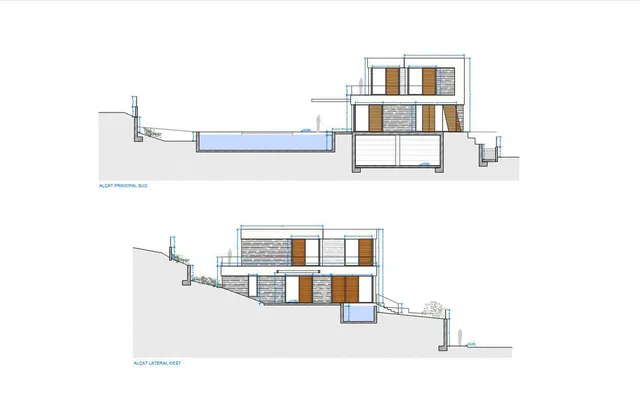 Casa de obra nueva con vistas espectaculares al mar en venta en Mataró — 8