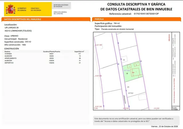 Venta de Casa en Lominchar, Toledo. Activo Inmobiliario Sin  - foto 2