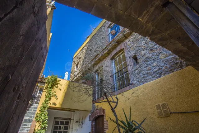 Casa de piedra en Vilajuiga, con local comercial de alta ren - foto 4