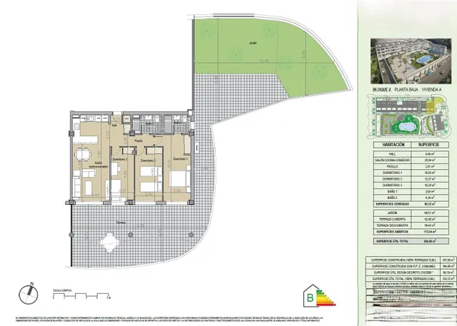 Apartamento 3 habitaciones 164m² en venta - Santangelo Norte — 13
