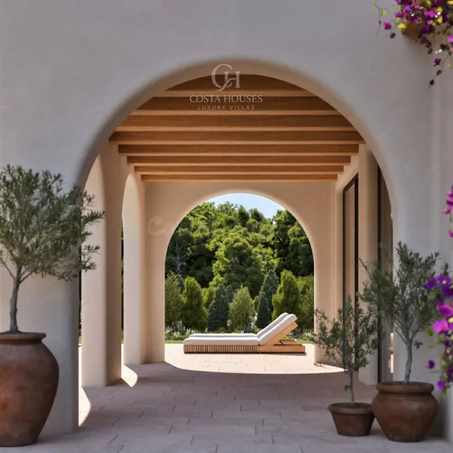 VILLA ARCHES · LUZ, ARCOS Y MAR A PASOS EN PINAR DEL ADVOCAT - foto 3