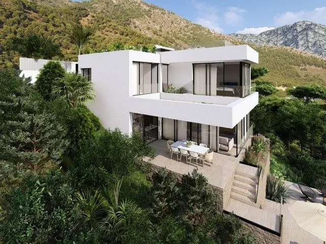 Mijas - Villa, 5 Dormitorios, Piscina, Terraza, Aparcamiento cubierto — 5