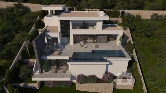 Villa con vistas al mar y piscina privada en venta en Cumbre - foto 3
