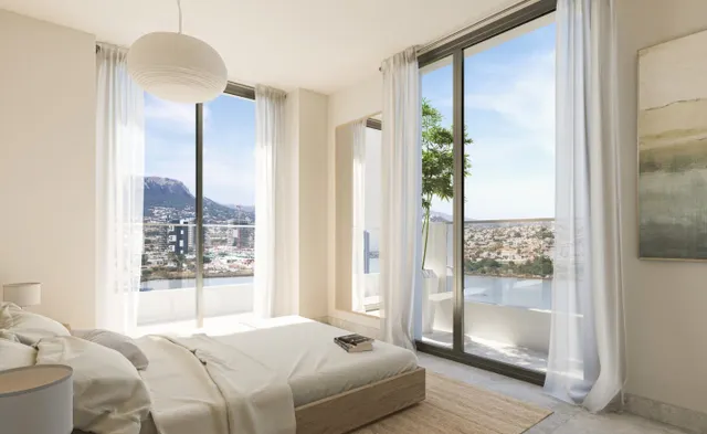 ÁTICOS DE LUJO DE OBRA NUEVA CON VISTAS AL MAR EN CALPE — 11