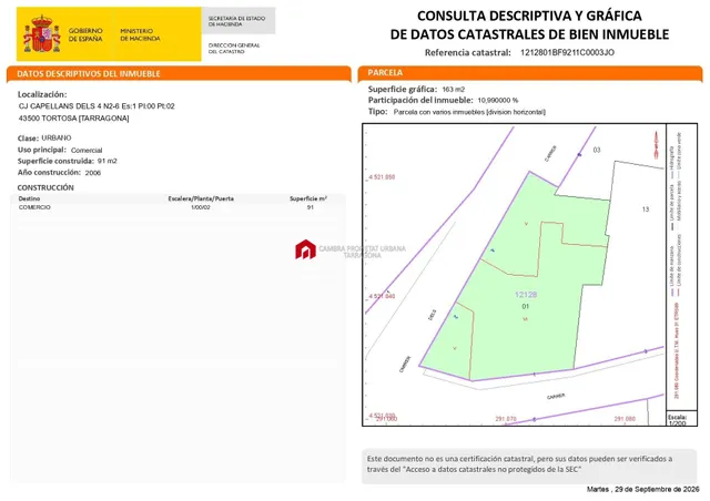 En venta local comercial en el centro de Tortosa. — 25