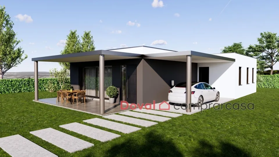 Chalet de obra nueva en Mos con excelentes calidades y eficiencia