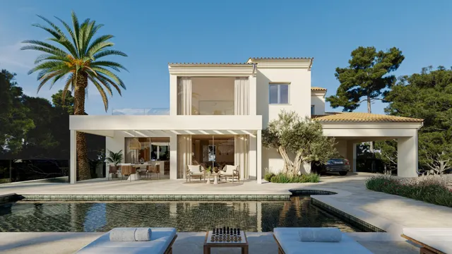 Villa de lujo en Nova Santa Ponsa – Elegancia y exclusividad