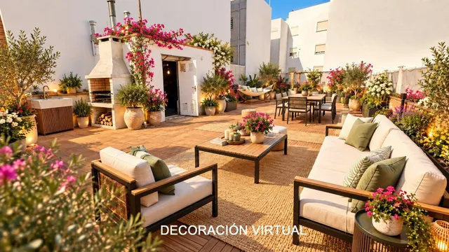 Casa de 249 m2 con dos plantas independientes y terraza de 150 m2, entre el auditorio y el parque central de Paterna — 49