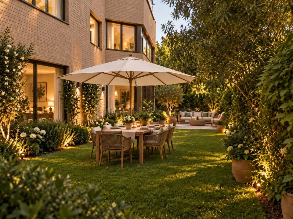 Bajo con jardín privado en chamartín - nueva españa
