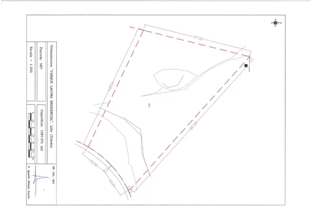 Terreno en venta en calle Carahorma G 587, Lillo — 34
