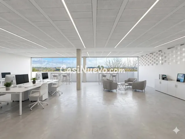 LOCAL COMERCIAL EN BRUTO DE MÁS DE 1.000 m2 CON GRANDES POSI - foto 5