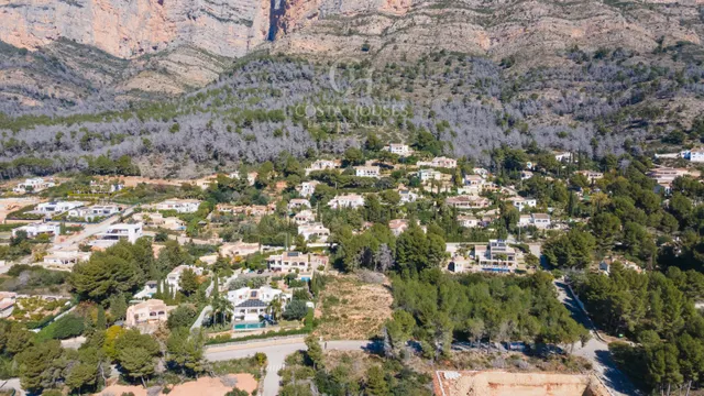 En venta parcela con licencia y proyecto de villa de lujo en la prestigiosa zona del montgo javea — 25