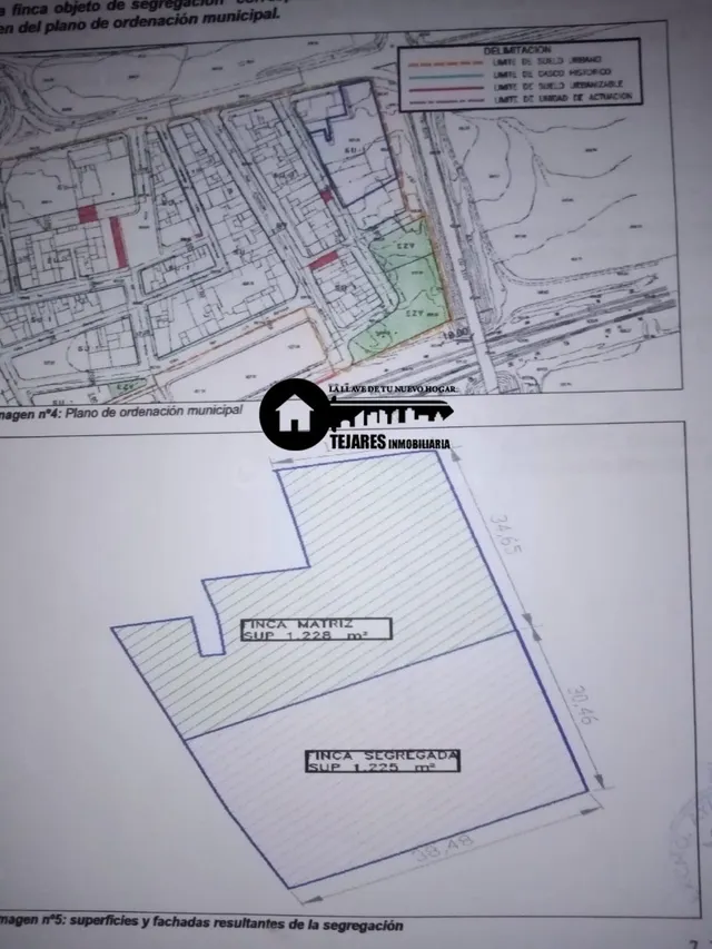 INMOBILIARIA TEJARES VENDE TERRENO URBANO EN CHINCHILLA