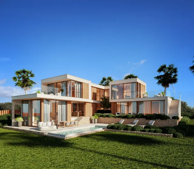 Magnifica villa en construcción en Son Gual — 2