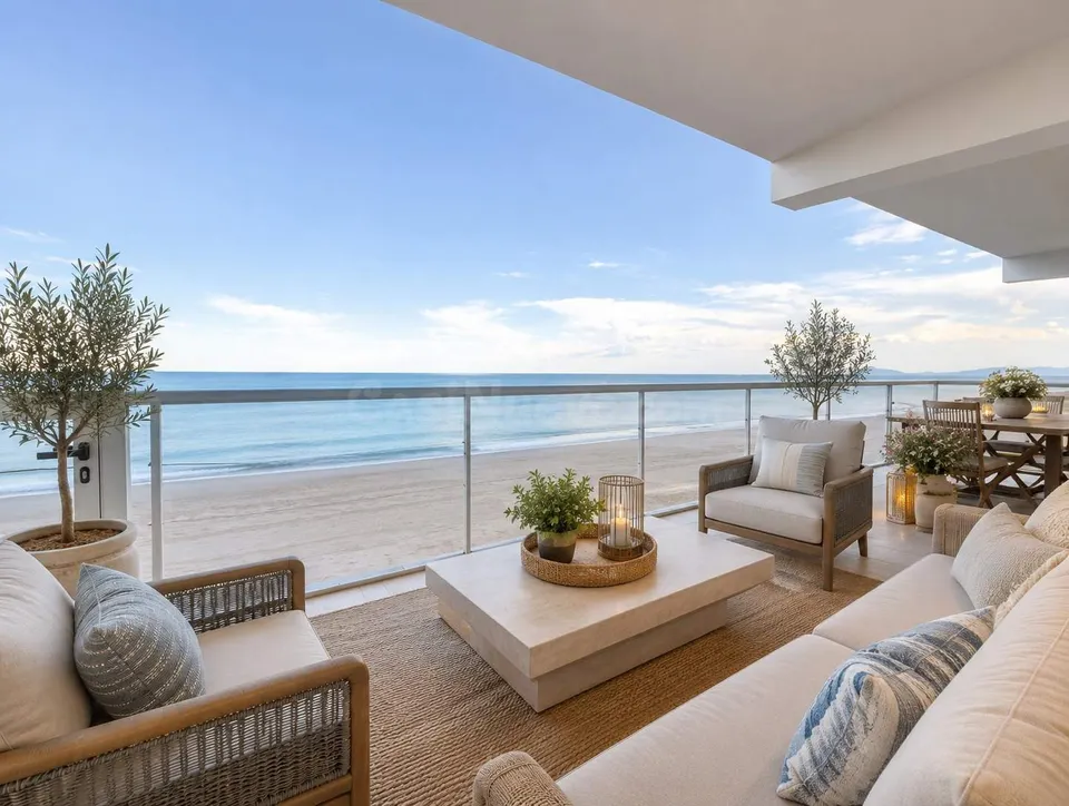 Tu apartamento de ensueño frente al mar en Tavernes 🌅