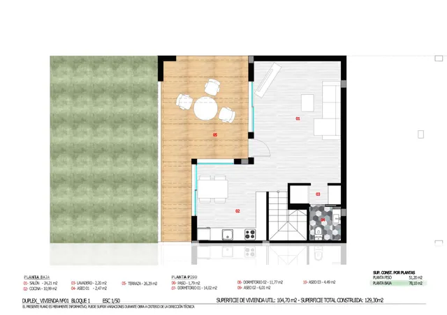 Encantador dúplex en Monforte del Cid. Tu hogar soñado. — 24