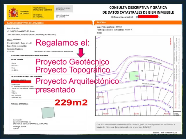 Solar residencial en Venta en Palmas De Gran Canaria, Las Las Palmas TAMARACEITE — 31