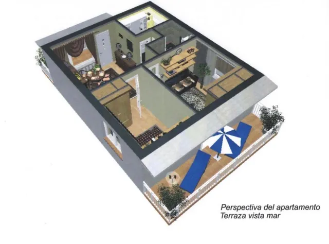 Atico en segunda linea de mar. — 18