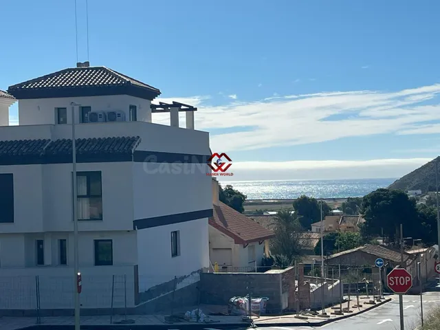 Casas adosadas de obra nueva con vistas al mar en Portmán, M - foto 4