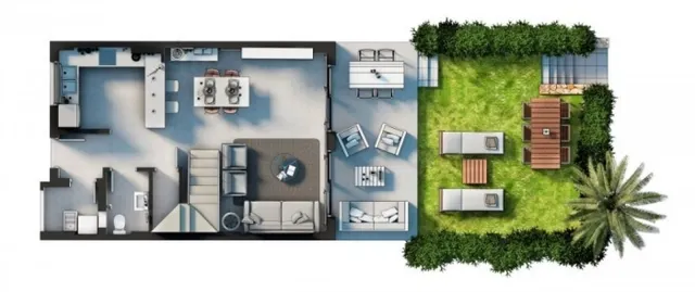 BUNGALOW CON PISCINA — 33