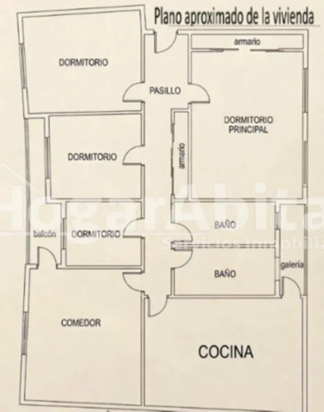 Espacio y luminosidad con infinitas posibilidades en este amplio piso exterior con balcón y trastero — 34