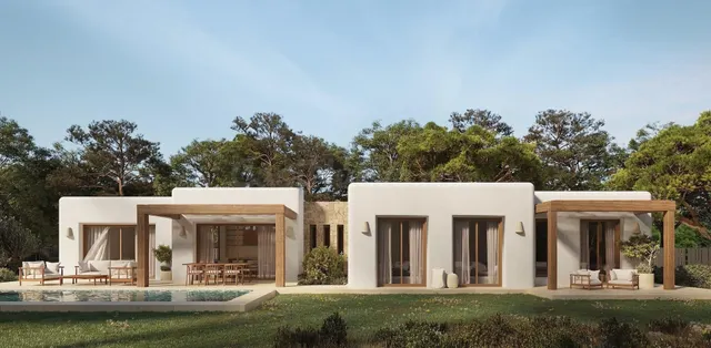Villa de 3 dormitorios de estilo mediterráneo a la venta en  - foto 2