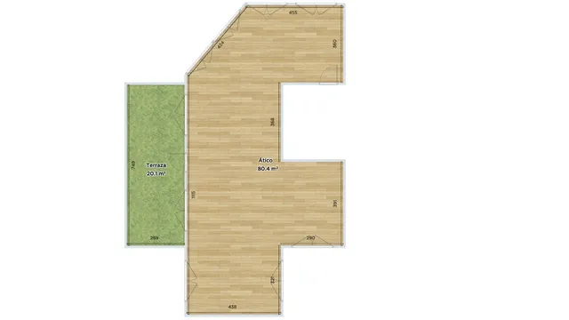 Casa independiente en calle sol en Lanaja — 47