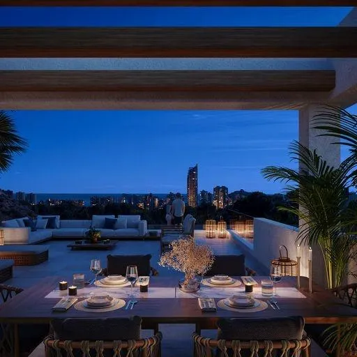 Villa independiente  con magnificas vistas a Benidorm — 3