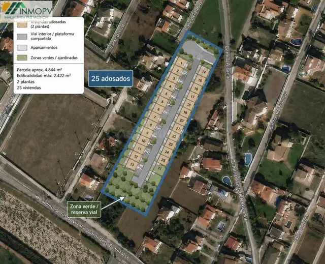 TERRENO URBANO NO CONSOLIDADO DE 4.844 M2 EN AVENIDA BOVERAL